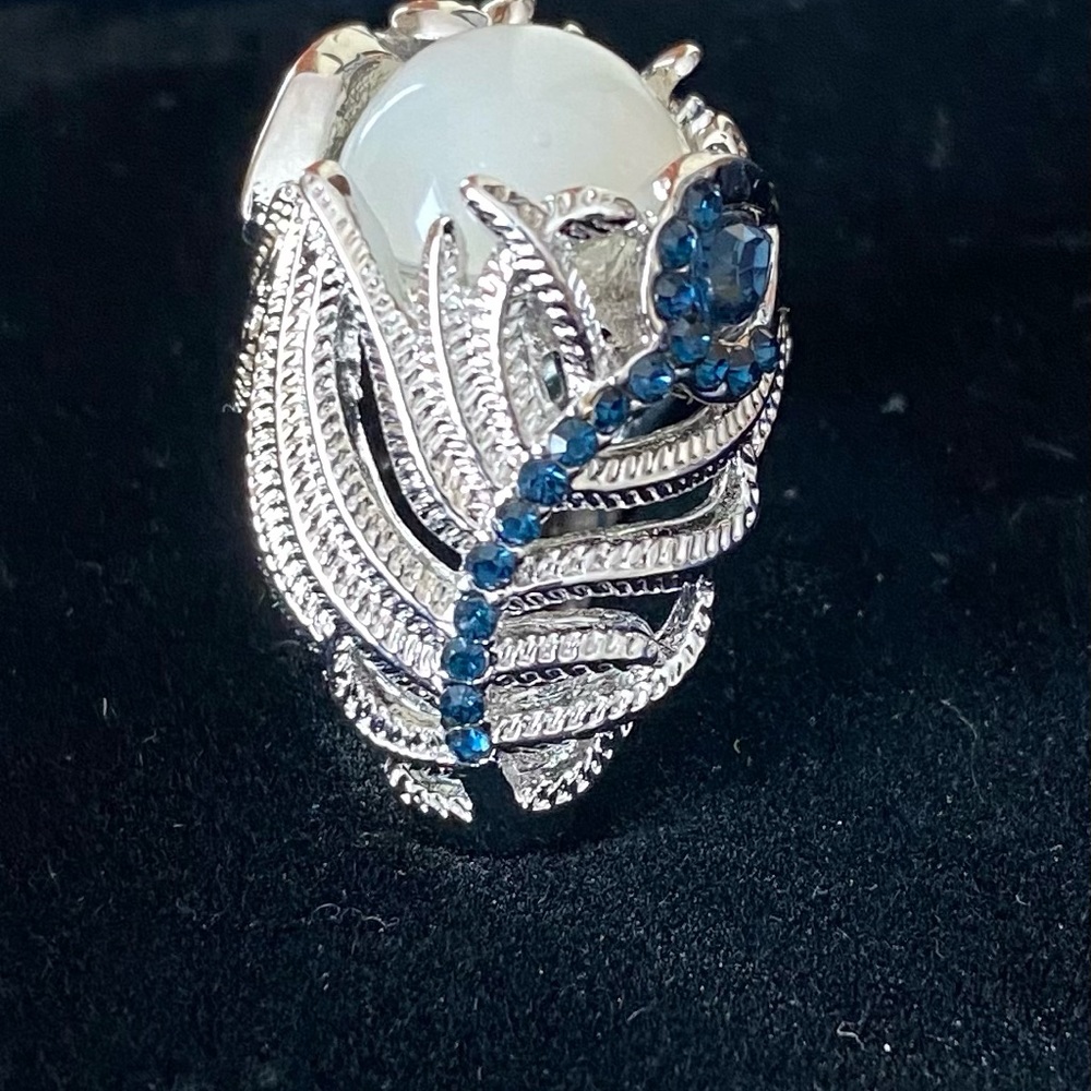 Moon stone ring - Picture 4 of 4